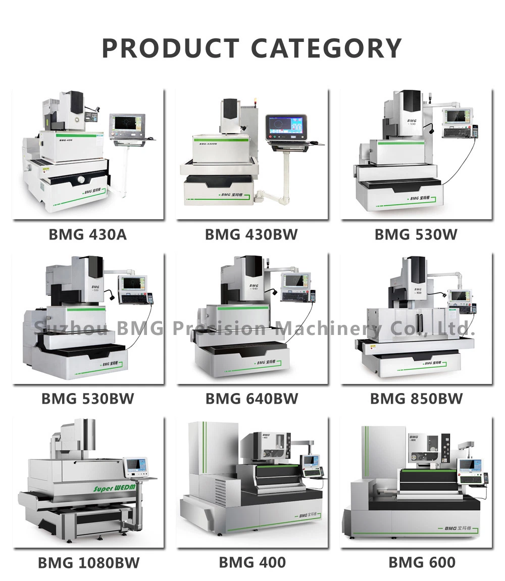 Bmg Five-Axis Servo Motor Molybdenum Wire CNC Wire-Cut EDM Wire Cutting Machine